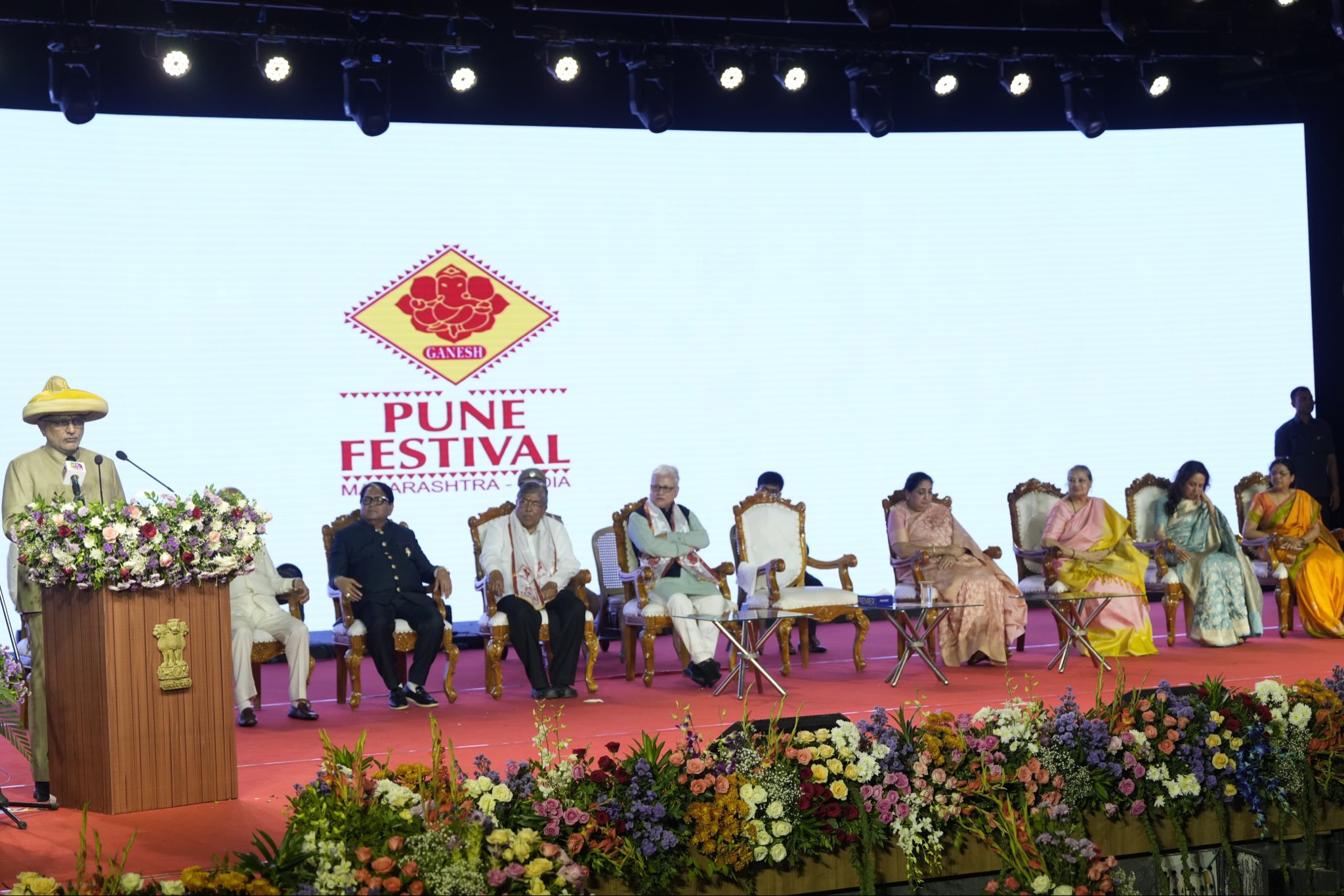 Vice President Shri C. P. Radhakrishnan inaugurated the 38th Pune Festival in Pune, Maharashtra on 18.09.2026