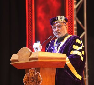 Vice President Shri C. P. Radhakrishnan graced the 15th Graduation Day Ceremony of Sree Uthradom Thirunal (SUT) Academy of Medical Sciences, Thiruvananthapuram on 27.09.2026