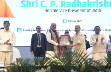 Vice President Shri C. P. Radhakrishnan launched the national programme for issuance of Letters of Authorisation (LoAs) for Sustainable Harnessing of Fisheries in the High Seas at Bhubaneswar on 09.07.2026