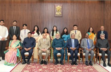 Vice President Shri C. P. Radhakrishnan released the book “The Voice of Justice: Justice Gavai Speaks” at Uprashtrapati Bhavan on 14.07.2026