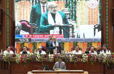 Vice President Shri C. P. Radhakrishnan graced the Valedictory Session of Vidhayi Gaurav Yatra, organised as part of the 75th Year celebrations of the Rajasthan Legislative Assembly in Jaipur on 15.07.2026