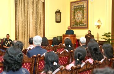 Vice President Shri C. P. Radhakrishnan released five commemorative books marking four years of the Presidency of Hon’ble President Smt. Droupadi Murmu at Rashtrapati Bhavan on 28.07.2026