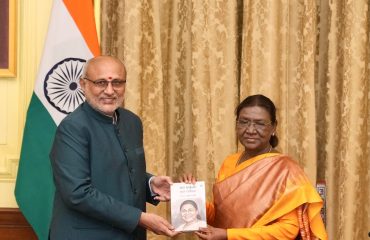 Vice President Shri C. P. Radhakrishnan released five commemorative books marking four years of the Presidency of Hon’ble President Smt. Droupadi Murmu at Rashtrapati Bhavan on 28.07.2026