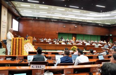 Vice-President of India and Chairman, Rajya Sabha, Shri C. P. Radhakrishnan inaugurated the two-day Orientation-cum-Training Programme (Prarambh) for the newly elected/nominated Members of the Rajya Sabha on 25.07.2026