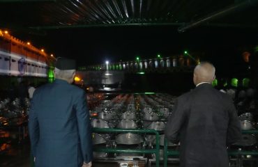 Vice President Shri C. P. Radhakrishnan witnessed the Light and Sound Show at the National Memorial Cellular Jail on 08.08.2026