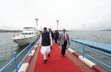 Vice President Shri C. P. Radhakrishnan visited Netaji Subhash Chandra Bose Island in the Andaman & Nicobar Islands on 09.08.2026