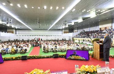 Vice-President Shri C. P. Radhakrishnan addressed a National Seminar on the occasion of Partition Horrors Remembrance Day, organised by the Centre for Independence and Partition Studies, University of Delhi, in association with the Indian Council of Historical Research (ICHR) on 14.08.2026