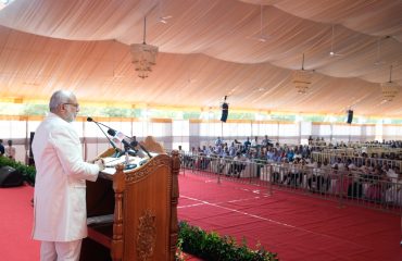 Vice President Shri C. P. Radhakrishnan graced the Ruby and Silver Jubilee Valedictory Celebrations of SASTRA Deemed University in Thanjavur on 17.08.2026