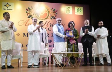 Vice President Shri C. P. Radhakrishnan, inaugurated ‘MALHAR 2026’, a youth-centric, monsoon-themed celebration of Indian classical music by Antar Hriday Connect, in New Delhi on 21.08.2026