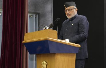 Vice-President Shri C. P. Radhakrishnan addressed the Valedictory Programme of Phase-II training of the IAS Officer Trainees of the 2024 batch at the Lal Bahadur Shastri National Academy of Administration (LBSNAA), Mussoorie on 20.08.2026