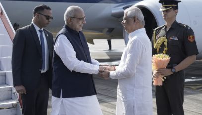Vice President Shri C. P. Radhakrishnan arrived at Cochin International Airport on 30.08.2026 and was warmly received by Shri Rajendra Vishwanath Arlekar, Hon’ble Governor of Keralam, Shri Roji M. John, Hon’ble Minister of Higher Education, Government of Keralam and other dignitaries