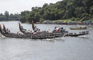 Vice President Shri C. P. Radhakrishnan inaugurated the Aranmula Uthrittathi Vallamkali on the River Pamba on 30.08.2026