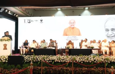 Vice President Shri C. P. Radhakrishnan attended the birth centenary celebrations of former Karnataka Chief Minister Shri Ramakrishna Hegde Ji at Vidhana Soudha, Bengaluru on 29.08.2026