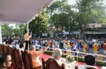 Vice President Shri C. P. Radhakrishnan graced the closing ceremony of the Keralam State Onam Week Celebrations 2026 in Thiruvananthapuram on 30.08.2026