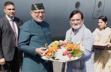 Vice President Shri C. P. Radhakrishnan arrived in Agatti, Lakshadweep, on his maiden visit to the islands and was warmly received by Administrator Shri Praful K. Patel with a Guard of Honour on 31.08.2026