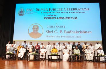 Vice President Shri C. P. Radhakrishnan graced the Silver Jubilee celebrations of Rajagiri School of Engineering and Technology (RSET) in Kochi on 31.08.2026