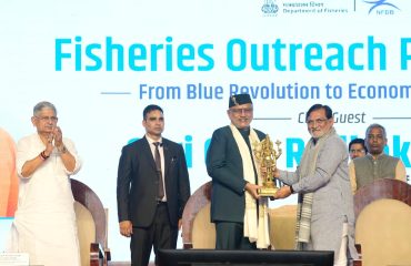 Vice President Shri C. P. Radhakrishnan graced the Fisheries Outreach Programme at Agatti, Lakshadweep on 31.08.2026