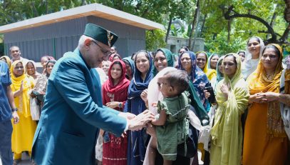 Vice President Shri C. P. Radhakrishnan was welcomed with warmth, smiles and affection on his first visit to the Lakshadweep islands on 31.08.2026