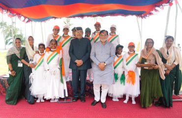 Vice President Shri C. P. Radhakrishnan was welcomed with warmth, smiles and affection on his first visit to the Lakshadweep islands on 31.08.2026