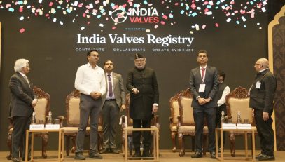 Vice President Shri C. P. Radhakrishnan launched the India Valve Registry during the India Valves 2026 conference in Chennai on 05.09.2026