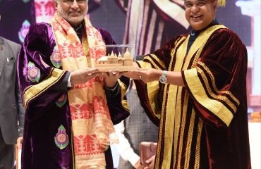 Vice President Shri C. P. Radhakrishnan graced the convocation ceremony of Srimanta Sankaradeva University of Health Sciences (SSUHS), Guwahati on 06.09.2026
