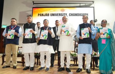 Vice-President of India and Ex-Officio Chancellor of Panjab University, Shri C. P. Radhakrishnan, inaugurated advanced scientific infrastructure facilities at Panjab University, Chandigarh, on 04.09.2026