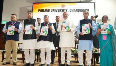 Vice-President of India and Ex-Officio Chancellor of Panjab University, Shri C. P. Radhakrishnan, inaugurated advanced scientific infrastructure facilities at Panjab University, Chandigarh, on 04.09.2026