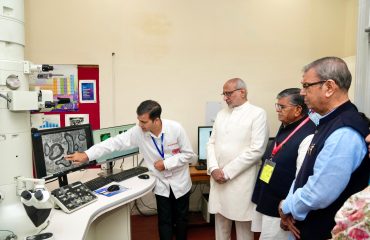 The Vice-President of India and Ex-officio Chancellor of Panjab University, Shri C. P. Radhakrishnan, visited Panjab University, Chandigarh on 04.09.2026.