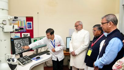 The Vice-President of India and Ex-officio Chancellor of Panjab University, Shri C. P. Radhakrishnan, visited Panjab University, Chandigarh on 04.09.2026.