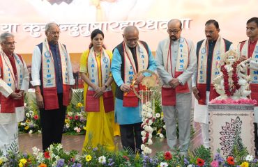 Vice President Shri C. P. Radhakrishnan graced the 3rd Convocation of AIIMS Raipur on 02.09.2026