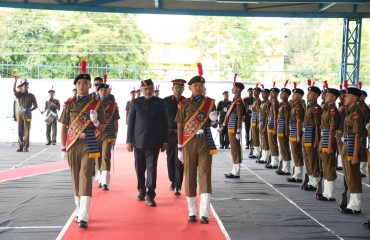 Vice President Shri C. P. Radhakrishnan visited Sainik School, Imphal on 08.09.2026