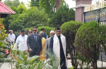 Vice President Shri C. P. Radhakrishnan, visited the INA Museum at Moirang, Manipur on 08.09.2026