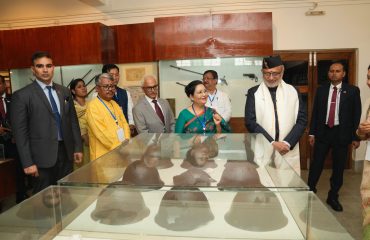 Vice President Shri C. P. Radhakrishnan, visited the INA Museum at Moirang, Manipur on 08.09.2026