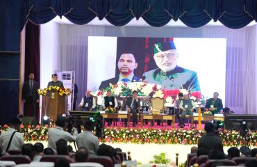 Vice-President Shri C. P. Radhakrishnan graced a public reception organised in his honour by the people and Government of Meghalaya at Soso Tham Auditorium, Shillong on 07.09.2026. The Vice President also laid the foundation stones for five projects worth over ₹1000 crores.