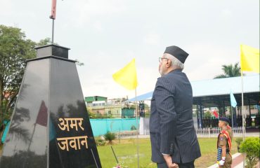 Vice President Shri C. P. Radhakrishnan visited Sainik School, Imphal on 08.09.2026