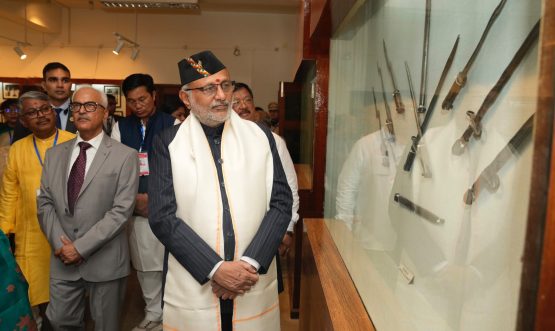 Vice President Shri C. P. Radhakrishnan, visited the INA Museum at Moirang, Manipur on 08.09.2026