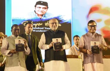 Vice-President Shri C. P. Radhakrishnan released the books, Bhupen Hazarika: Hundred Years of a Wandering Songs, edited by Ankuran Dutta and Nani Gopal Mahanta, and the 5th revised and enlarged edition of Chandrakanta Abhidhan at Gauhati University on 07.09.2026