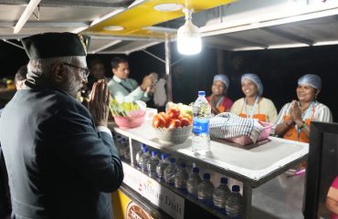 Vice-President Shri C. P. Radhakrishnan visited Ramsetu and Namopath Seafronts, in Daman on 11.09.2026