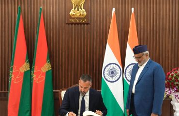 H.H. Prince Rahim Aga Khan V met Hon’ble Vice-President of India Shri C. P. Radhakrishnan at Uprashtrapati Bhavan on 10.09.2026