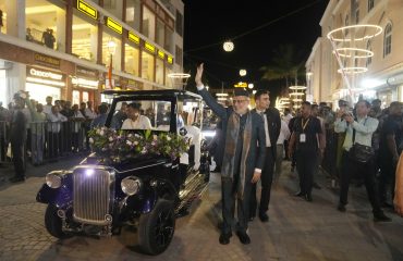 Vice-President Shri C. P. Radhakrishnan visited the vibrant Daman Night Market on 11.09.2026