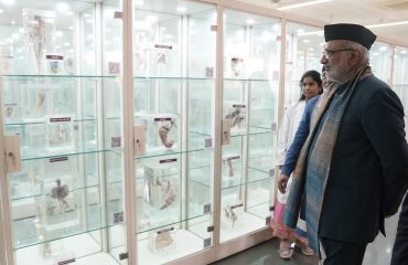 Vice-President Shri C. P. Radhakrishnan visited the NAMO Medical Education and Research Institute, Silvassa on 11.09.2026