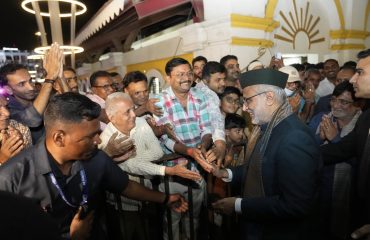 Vice-President Shri C. P. Radhakrishnan visited the vibrant Daman Night Market on 11.09.2026