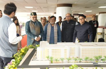 Vice-President Shri C. P. Radhakrishnan visited the NAMO Hospital, Silvassa on 11.09.2026