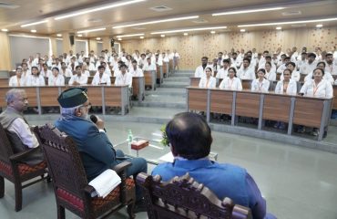 Vice-President Shri C. P. Radhakrishnan visited the NAMO Hospital, Silvassa on 11.09.2026