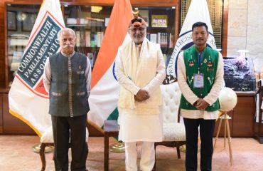 Vice President Shri C. P. Radhakrishnan visited the Arunachal Pradesh Assembly Museum, which showcases the evolution and growth of the State Legislature and its legislative journey
