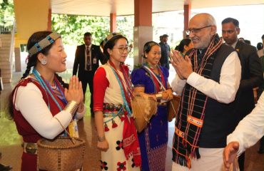 Vice President Shri C. P. Radhakrishnan, visited the J. N. State Museum, Itanagar , which preserves and showcases the rich ethnographic heritage of Arunachal Pradesh and the North-East (09.09.2026