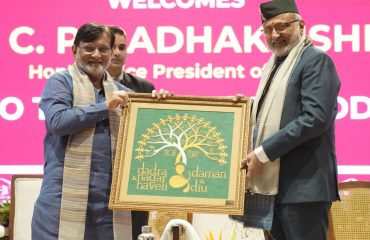 Vice-President Shri C. P. Radhakrishnan addressed a public function at Dr. A.P.J. Abdul Kalam Government College, Silvassa on 11.09.2026