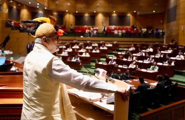 Vice President Shri C. P. Radhakrishnan addressed the Special Session of the Arunachal Pradesh Legislative Assembly in Itanagar on 09.09.2026