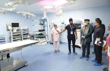 Vice-President Shri C. P. Radhakrishnan visited the NAMO Hospital, Silvassa on 11.09.2026