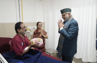 Vice-President Shri C. P. Radhakrishnan visited the NAMO Hospital, Silvassa on 11.09.2026